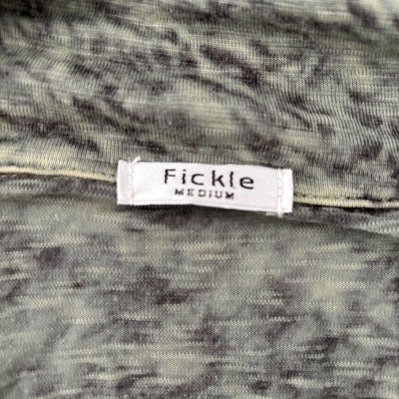 Y2K Womens Semi Sheer Button Up Size Medium Fairy Grunge Whimsigoth V Neck Dark - Picture 3 of 8